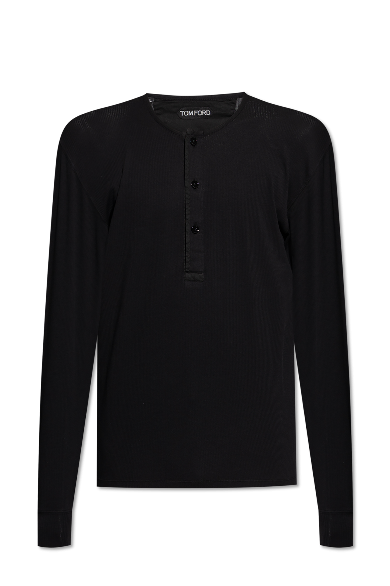 Tシャツ・カットソー TOM FORD FW24 MERINO WOOL SWEATER (KPL003 YMW010S23HB800) SEAMLESS CASHMERE POLO | Tom Ford Fashion